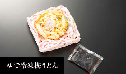 冷凍梅うどん